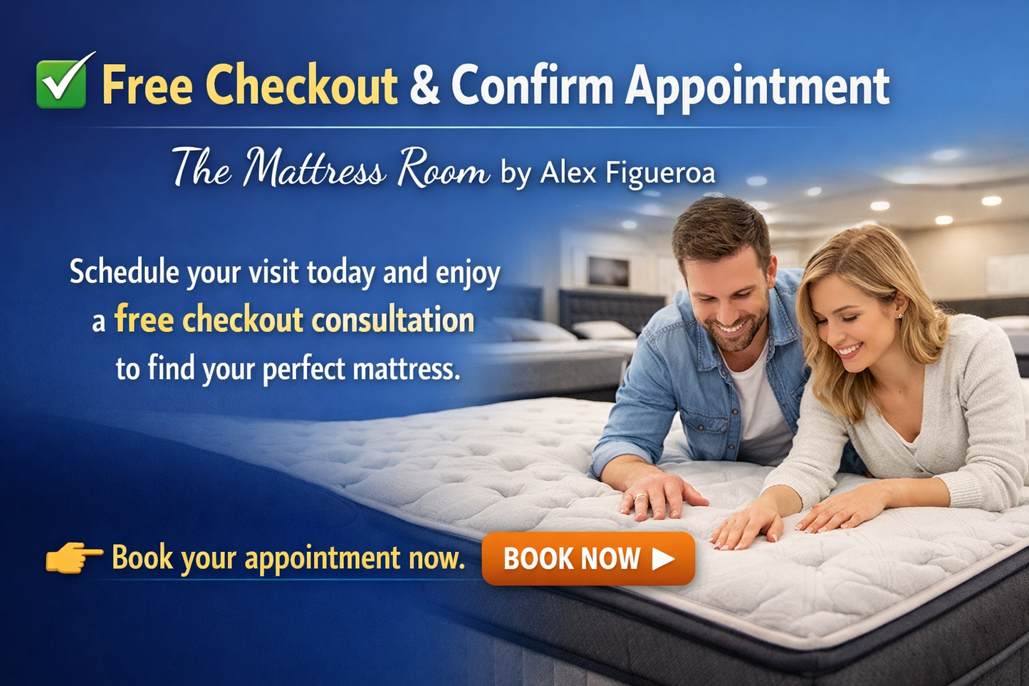 Free Check out for Confirm Appointment