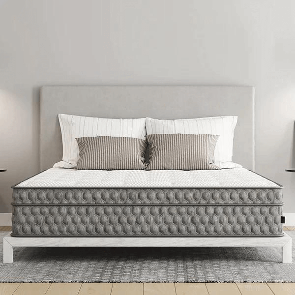 Align Gel Euro Top Plush Hybrid Mattress 12" | The Align Gel Euro Top mattress is designed for the ultimate sleeping experience. With its plush Euro top, you'll feel like you're sleeping on a cloud every night. The mattress combines the latest in sleep te