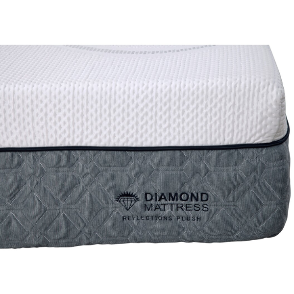 King Reflections Foam Plush 12in Mattress