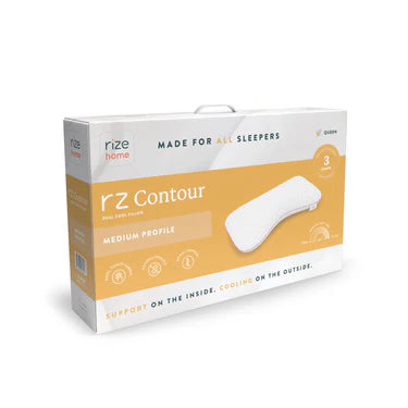 RZ Dual Cool Contour Queen Pillow