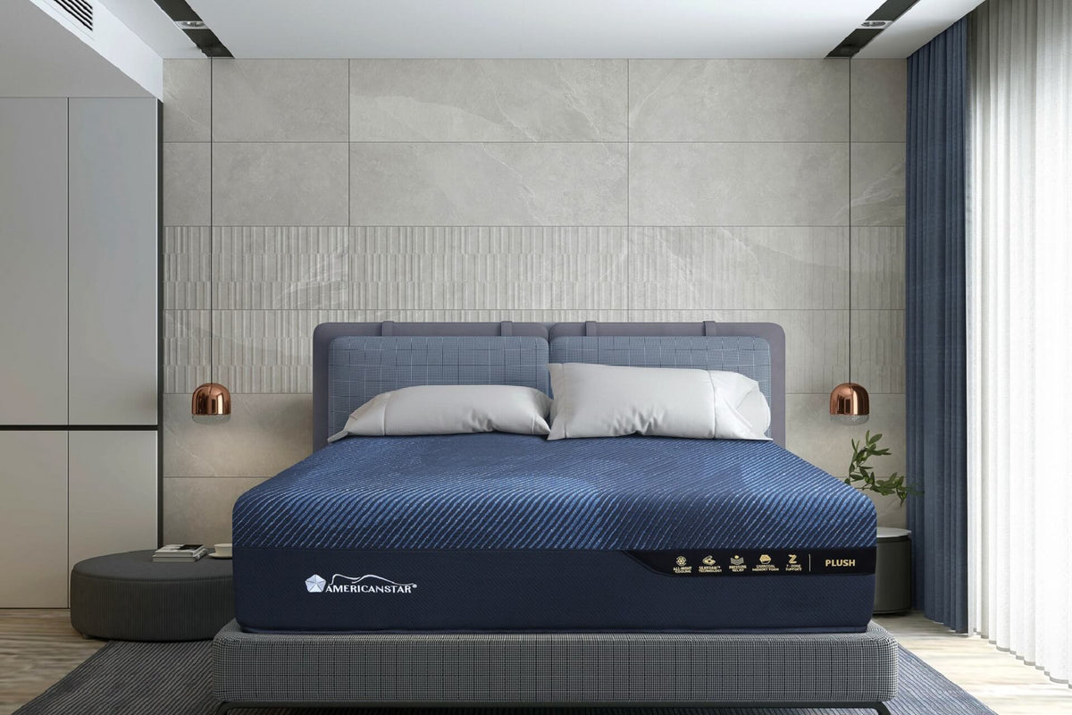 Americanstar First Class Lux 14" Plush Mattress