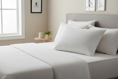 Essentials Shredded Pillow - Bed Scene
