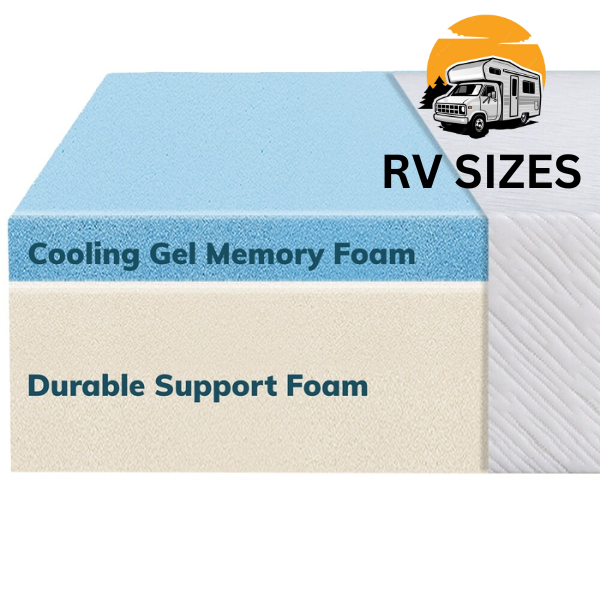 Everly 10-Inch Gel Memory Foam RV Mattress