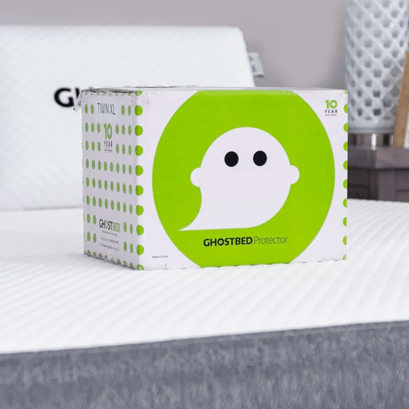 Ghost Protector | Cool & Crunch-Free Mattress Protector | Care Instructions Wash your GhostProtector in cold water, using a gentle detergent without bleach or bleach alternative. We recommend air drying; if you’d prefer to use a dryer, use a low-heat sett