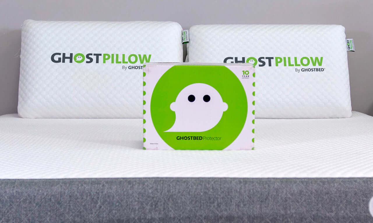 Bonuses Fast, free shipping GhostPillow - Shredded comes with 101-Night Sleep Trial GhostSheets, GhostProtector and GhostPillow - Shredded are designed in the United States and imported TENCEL® and Sup